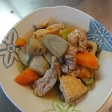 根菜と鶏肉の味噌煮